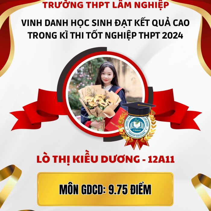 Lò Thị Kiều Dương 12A11