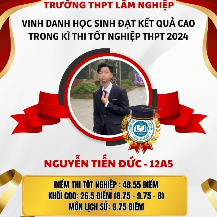 Nguyễn Tiến Đức 12A3.